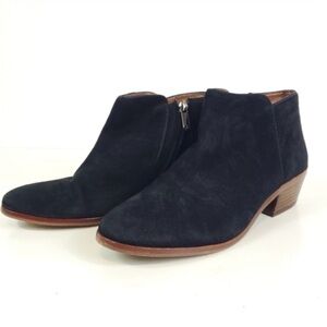 Sam Edelman Black Suede Ankle Booties